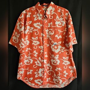 Tommy hilfiger floral aloha shirt